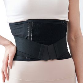 [VitaGRAM] Back Brace and Support Belt VG-WP21-Breathable Waist Lumbar Support, Scoliosis Lower Back Pain Relief, Sciatica